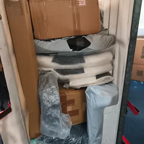 CAGE OF APPROXIMATELY 15 ASSORTED HOUSEHOLD ITEMS - COLLECTION ONLY
