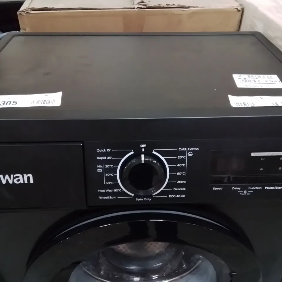 SWAN SW75110B 7KG 1200 SPIN FREESTANDING WASHING MACHINE -BLACK-