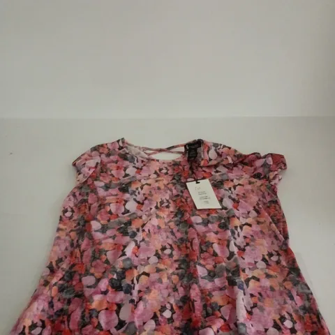 ALISON SHERI LARGE PATTERN BLOUSE TAGGED