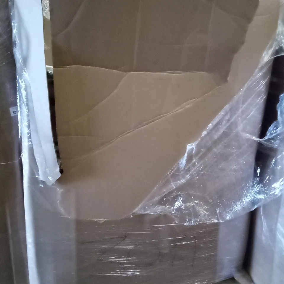 PALLET OF ASSORTED ITEMS INCLUDING HARD ARM CAMPING CHAIR, RETRACTABLE SAFETY GATE, ROLLER BLINDS, BESTIER 3 TIER SHELF, POP UP TENT, AIR FRYER