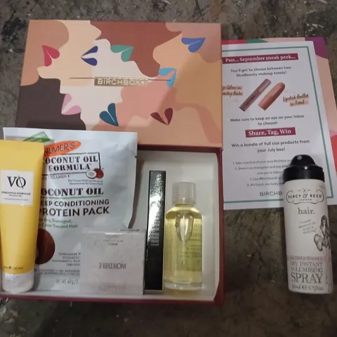PALLET OF BIRCHBOX GIFT SETS AND PERCY AND REED HAIR VOLUMISING SPRAY