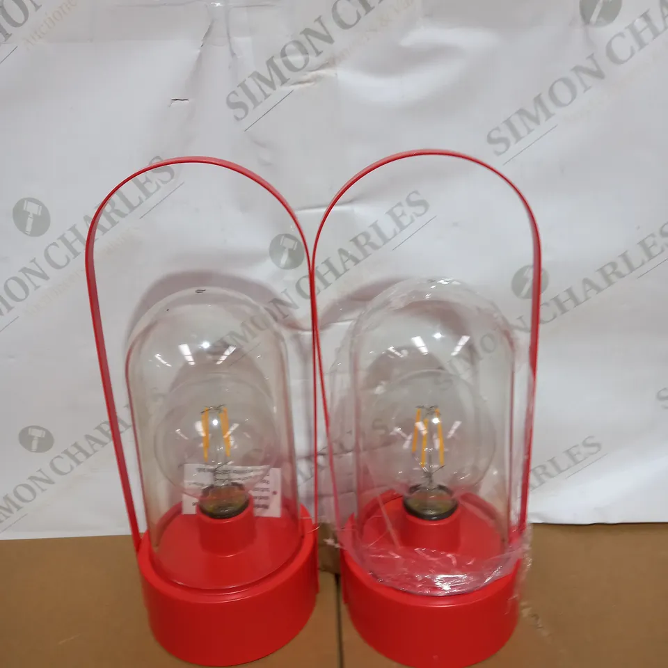 BUNDLEBERRY BY AMANDA HOLDEN SET OF 2 INDOOR OUTDOOR LANTERNS