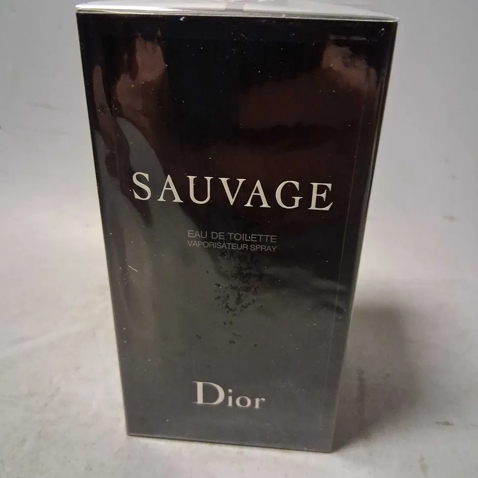 BOXED AND SEALED DIOR SAUVAGE EAU DE TOILETTE SPRAY 100ML 