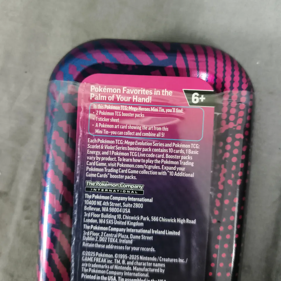 POKÉMON MEGA HEROES MINI TIN