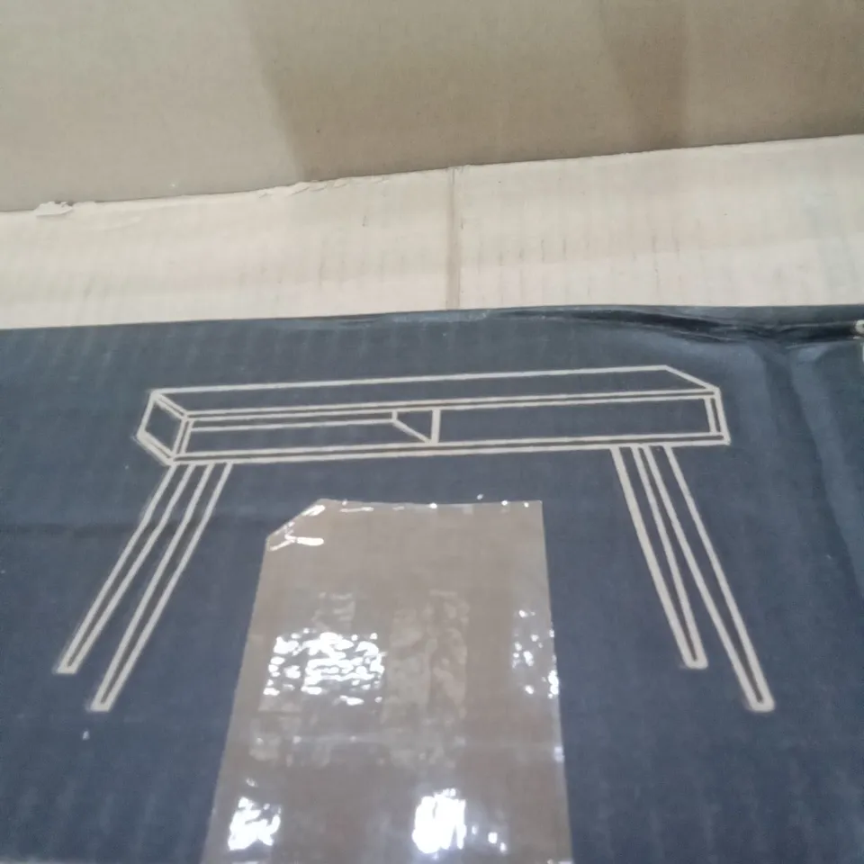 BOXED VALENTINO DESK 100X58X77CM WOOD