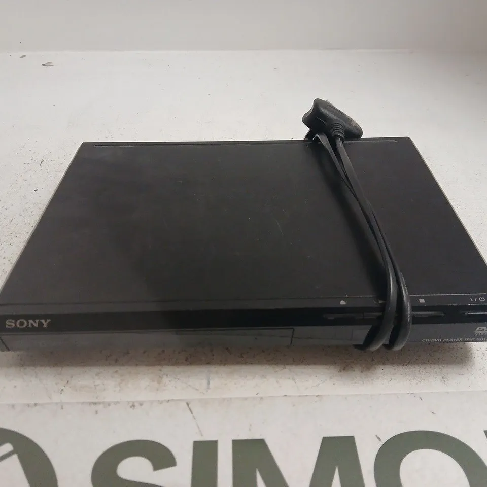 SONY DVD PLAYER – SLIMLINE BLACK