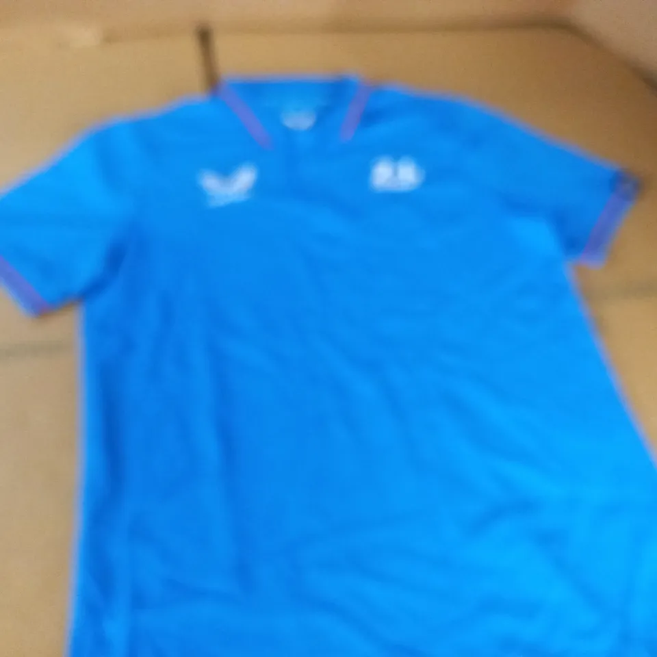 CASTORE BLUE LE MANS POLO SHIRT - M
