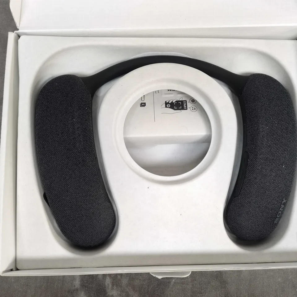 SONY BRAVIA THEATRE U NECKBAND HEADPHONES BOXED