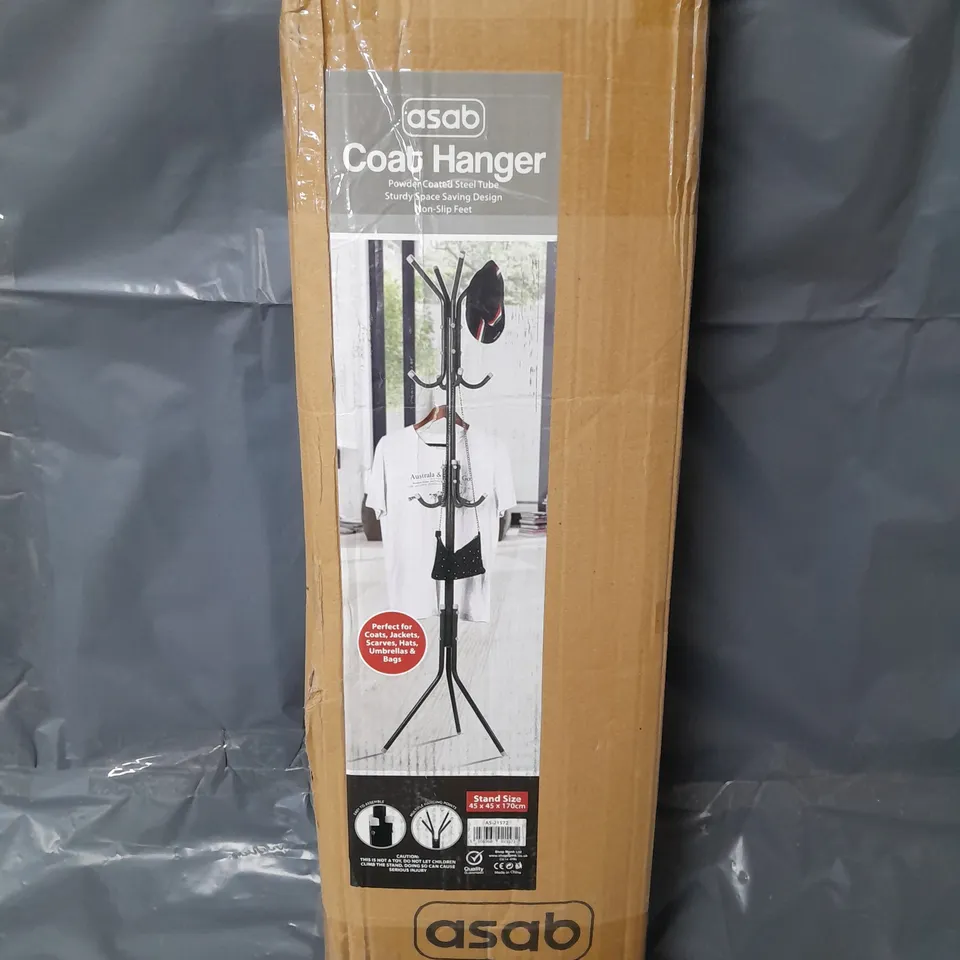 BOXED ASAB COAT HANGER STAND