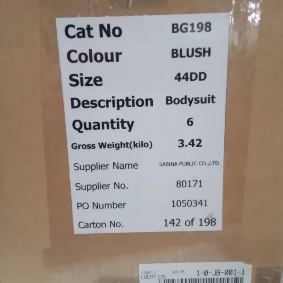 BOXED BRAND NEW APPROXIMATELY 6 SIMPLY BE BLUSH PADDED BODYSUIT SIZE 44DD