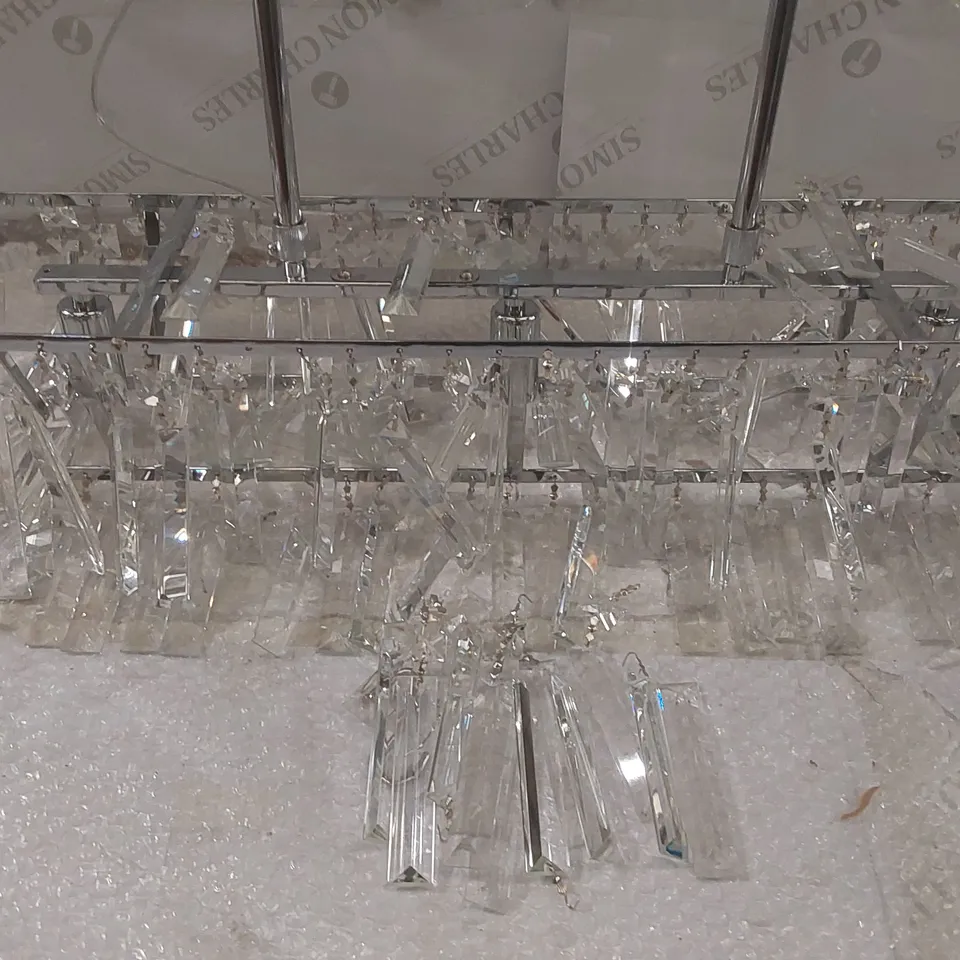 DESIGNER CRYSTAL CEILING LIGHT