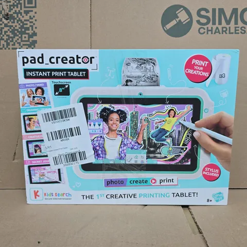 BOXED PAD_CREATOR INSTANT PRINT TABLET