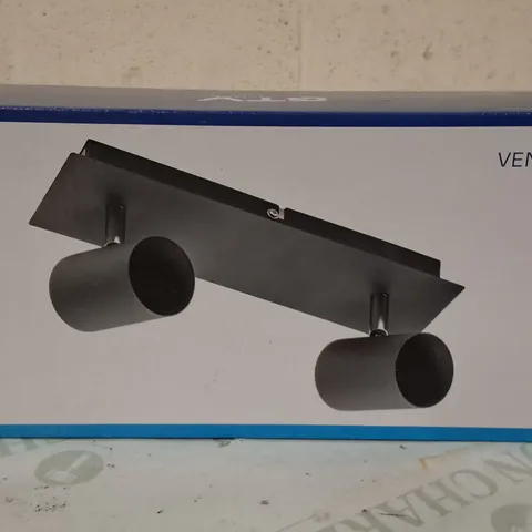 BOXED GTV LIGHTING VENETO 2-LAMP CEILING LIGHT