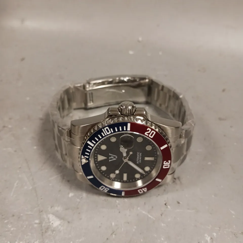 WILLIAM JOURDAIN DIVING WATCH – 20 METER WATER RESISTANT – NH35 AUTOMATIC MOVEMENT – SAPPHIRE CRYSTAL GLASS