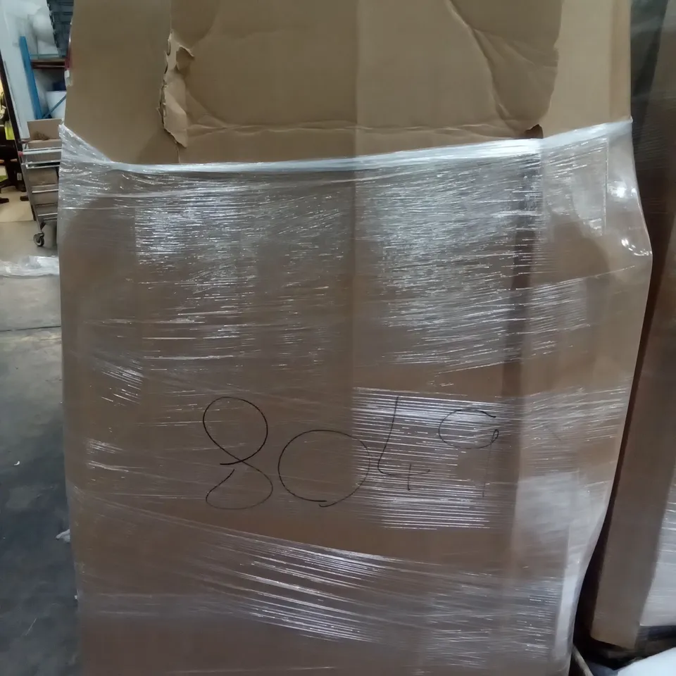 PALLET OF ASSORTED ITEMS INCLUDING JAJALUYA OFFICE CHAIR, ELEGANT LED MIRROR, YONISEE OFFICE CHAIR, TOWER FAN COOLING FAN, DUVET