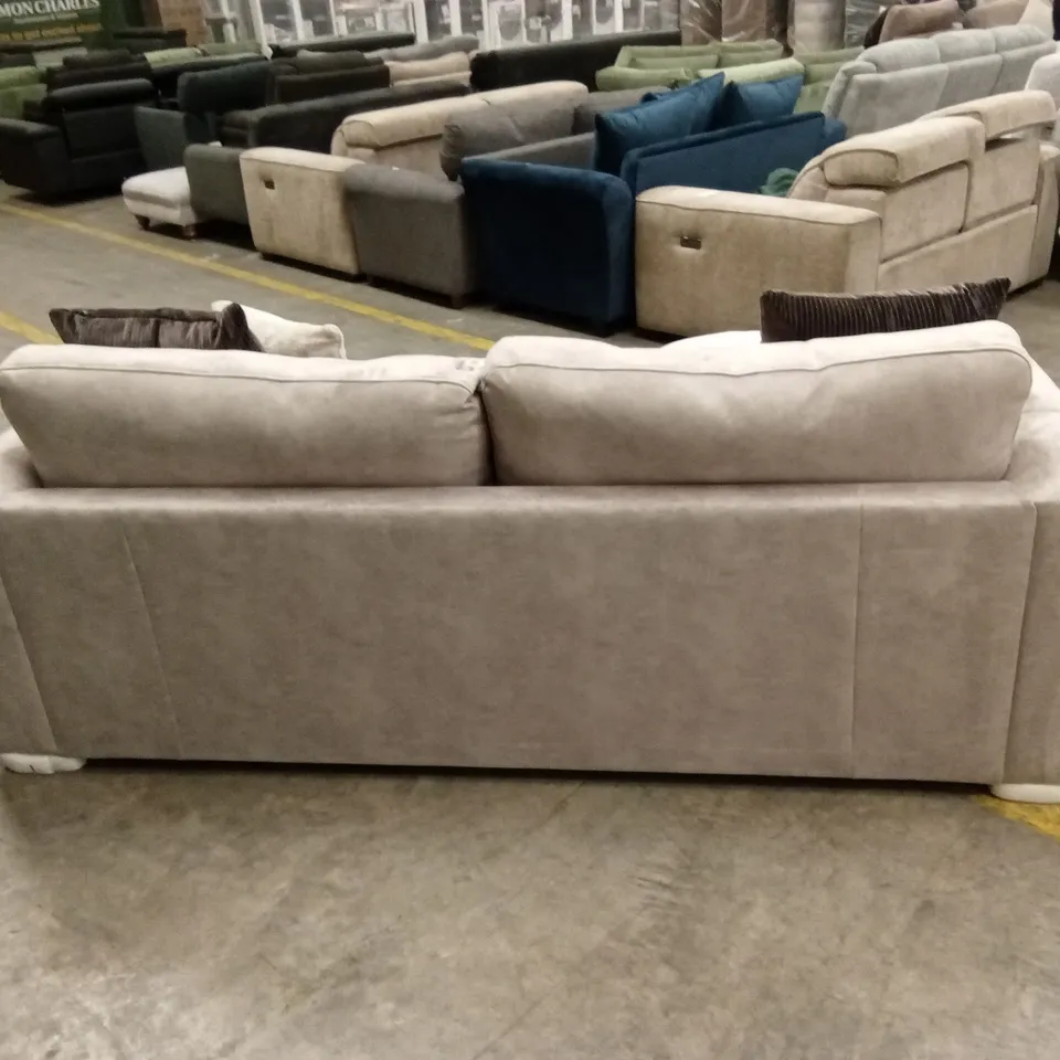 AMARA 3 SEATER SOFA - STONE RRP £1249