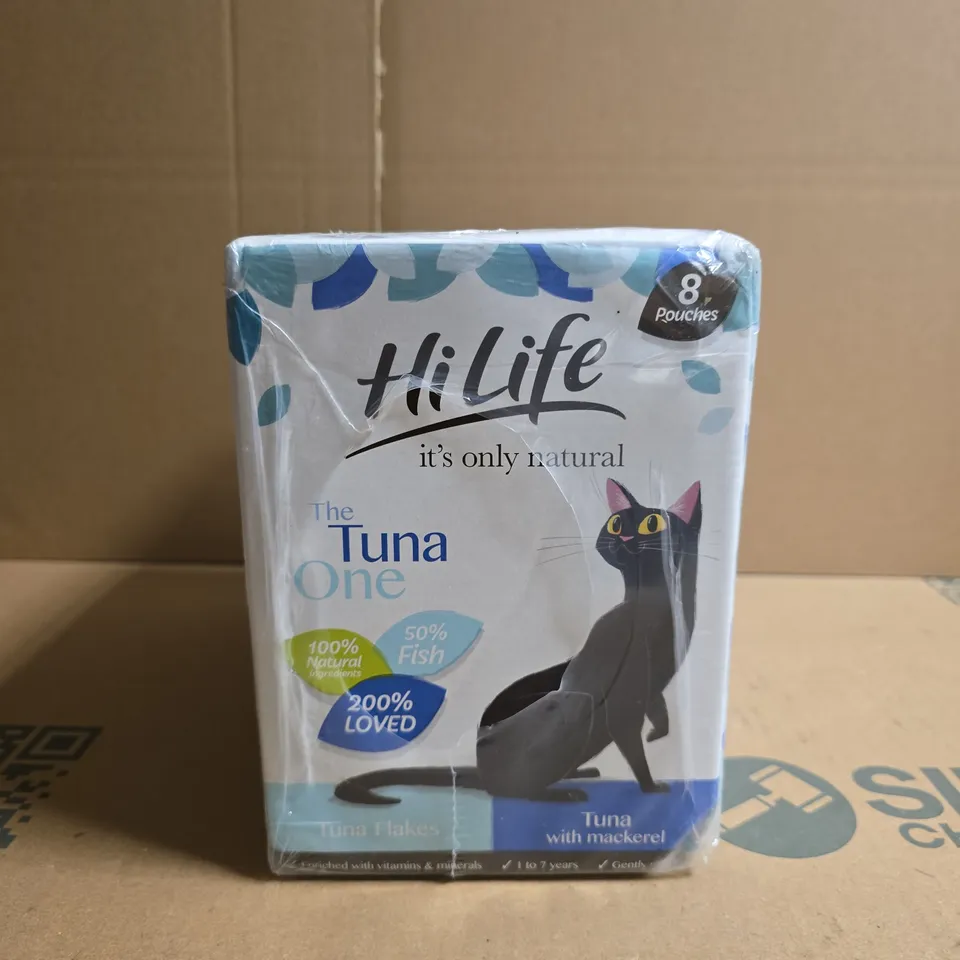 HILIFE TUNA ONE CAT FOOD – X4 BOXES 