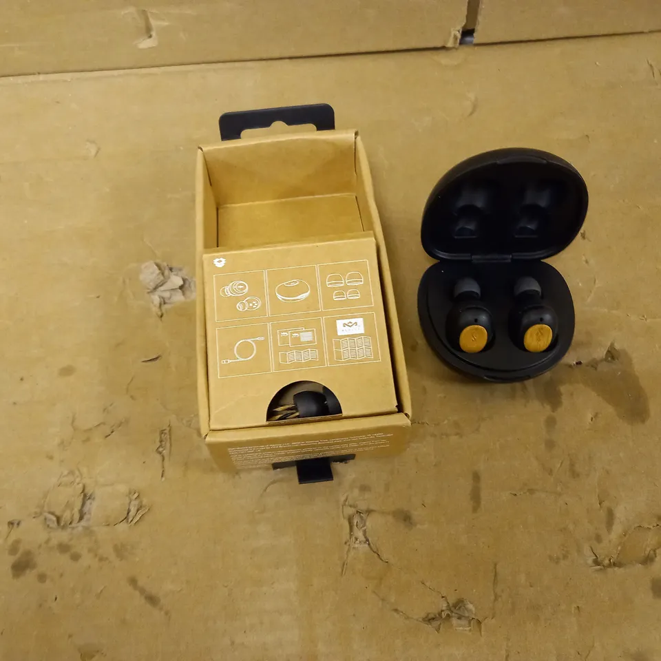 MARLEY TRUE WIRELESS EARBUDS - BLACK 