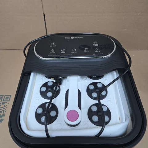 BLISS & BEYOND FOLDABLE FOOT SPA 