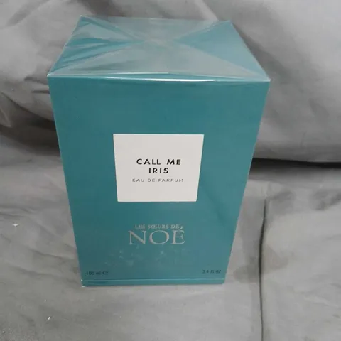 BOXED AND SEALED CALL ME IRIS EAU DE PARFUM LES SOEURS DE NOE 100ML