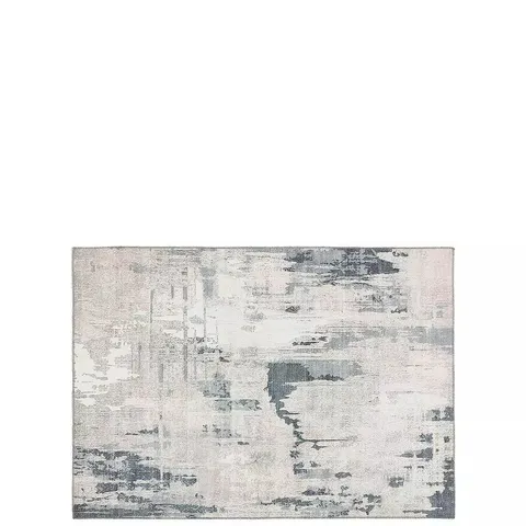 WASHABLE ABSTRACT RUG (120x170cm) - COLLECTION ONLY