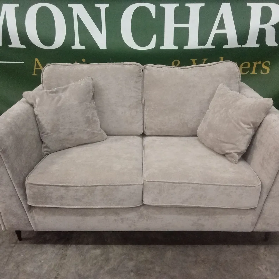 MESSINA 2 SEATER STANDARD BACK FABRIC SOFA RRP £599