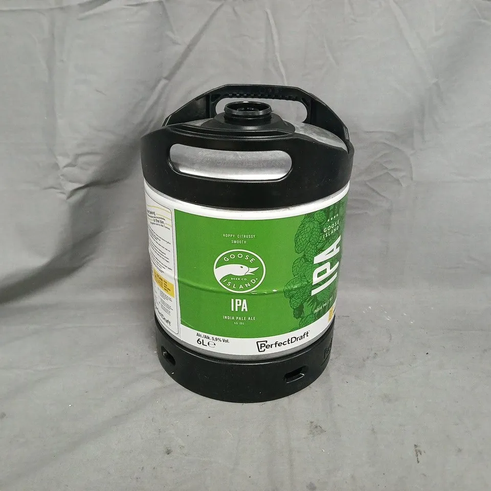 PERFECT DRAFT GOOSE ISLAND IPA 6L MINI KEG