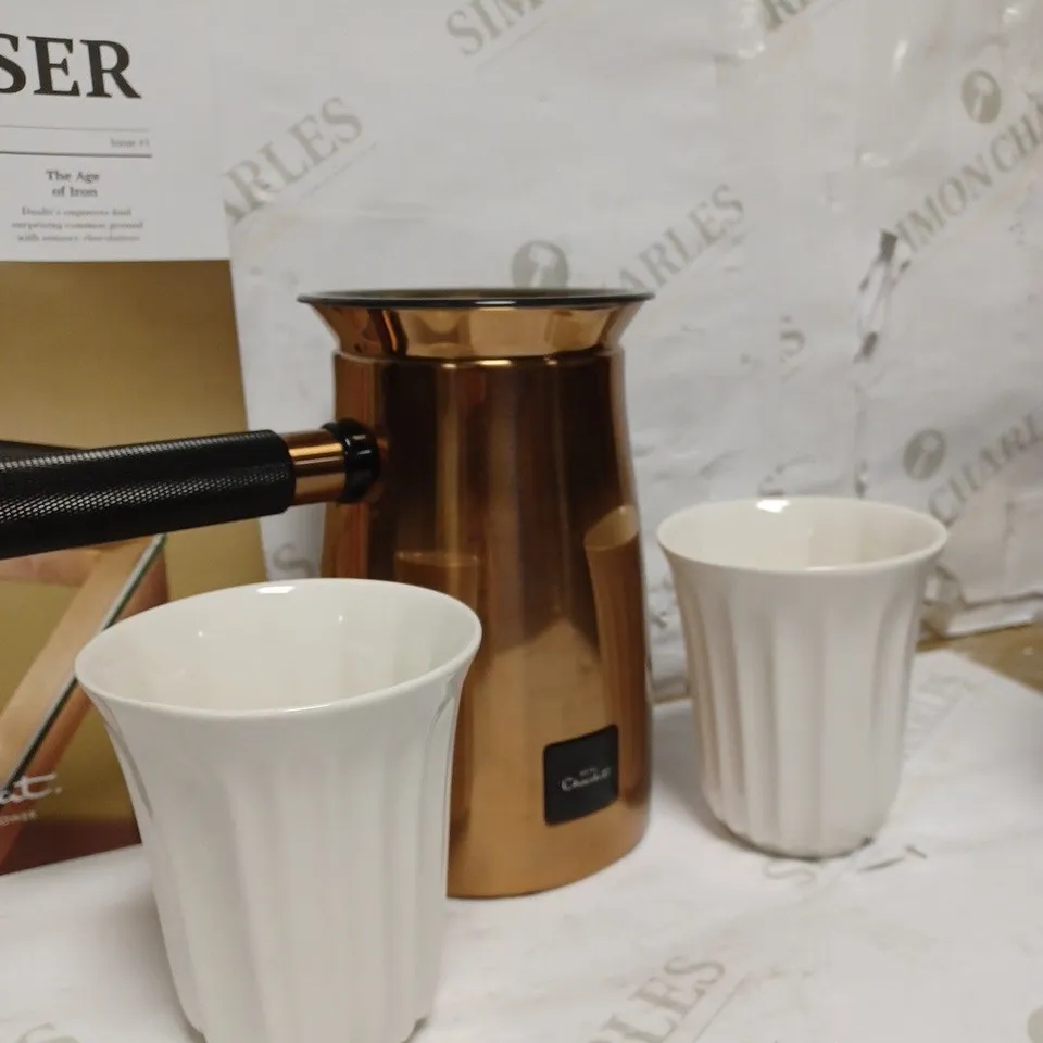 VELVETISER HOTEL CHOCOLAT , HOT CHOCOLATE MAKER