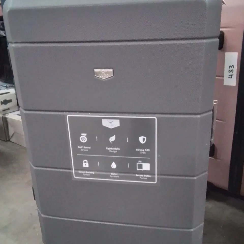 LUGG TRAVEL SUITCASE GREY