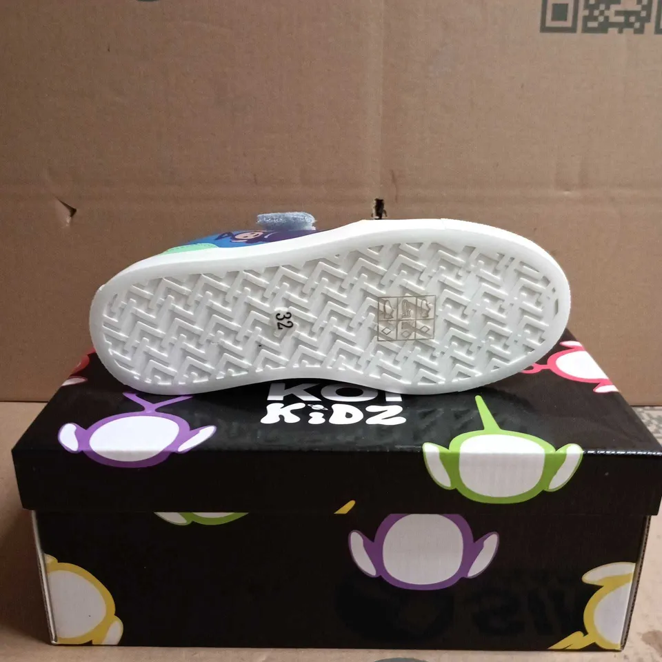 KOI KIDZ TELETUBBYLAND TRAINERS MULTI COLOURED SIZE 13