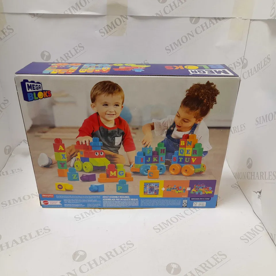 BRAND NEW MEGA BLOCKS ABC LEARNING TRAIN
