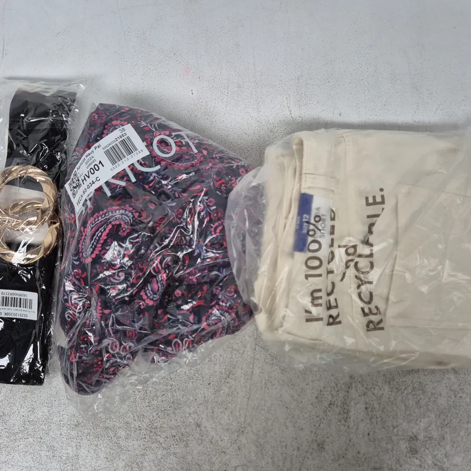 APPROXIMATELY 20 ASSORTED CLOTHING AND FASHION PRODUCTS IN VARIOUS STYLES AND SIZES - COLLECTION ONLY