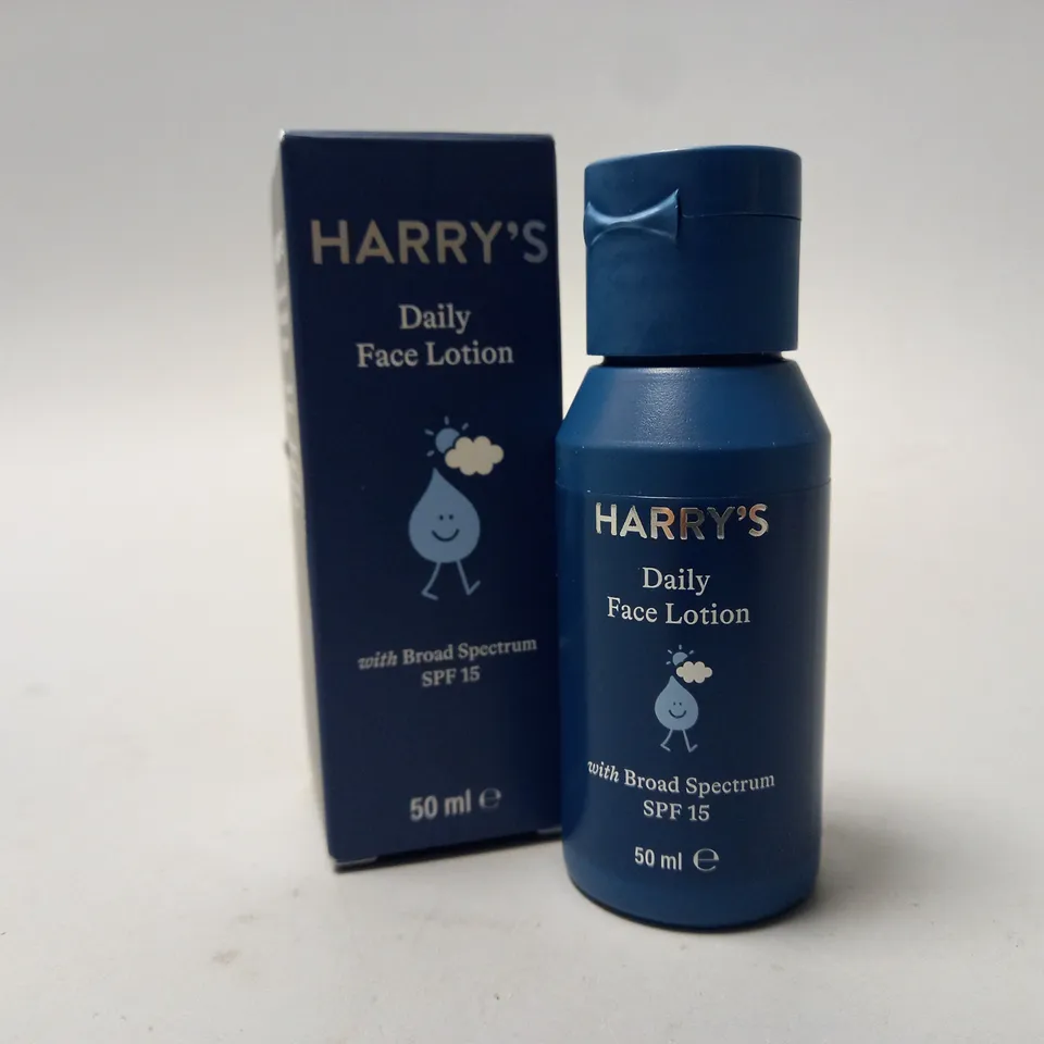 BOXED HARRYS DAILY FACE LOTION (50ml)