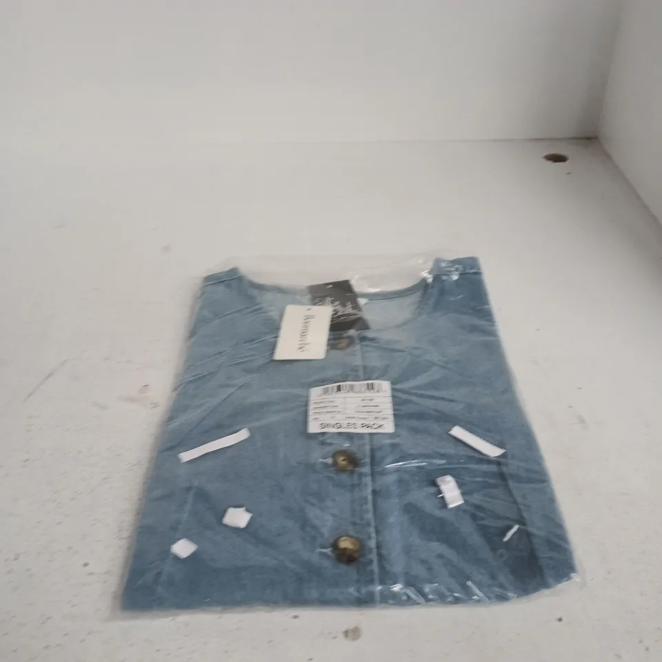BONMARCHÉ DENIM WAISTCOAT – THE EDIT BY LISA SNOWDON, UK SIZE 14 