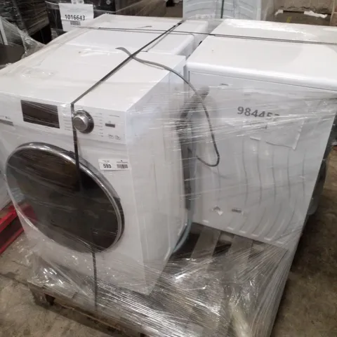 PALLET OF APPROXIMATELY 3 UNPROCESSED RAW RETURN WHITE GOODS TO INCLUDE