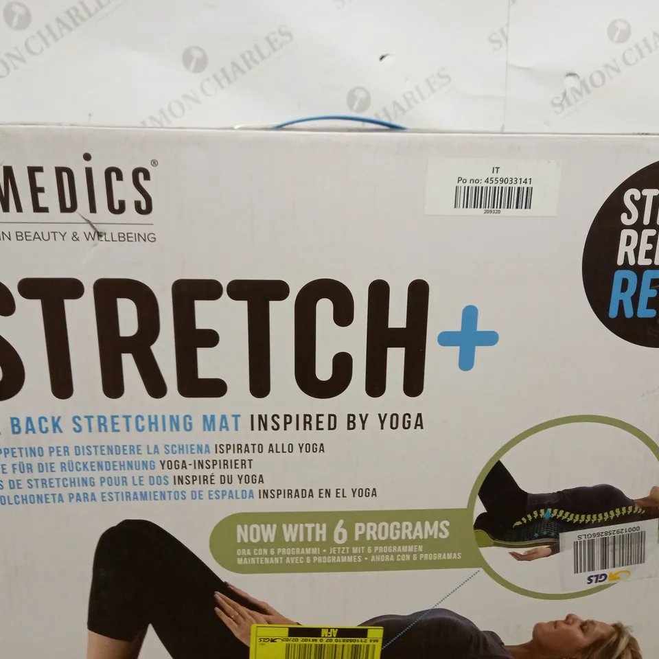 BOXED HOMEDICS STRETCH+ BACK STRETCHING MAT 