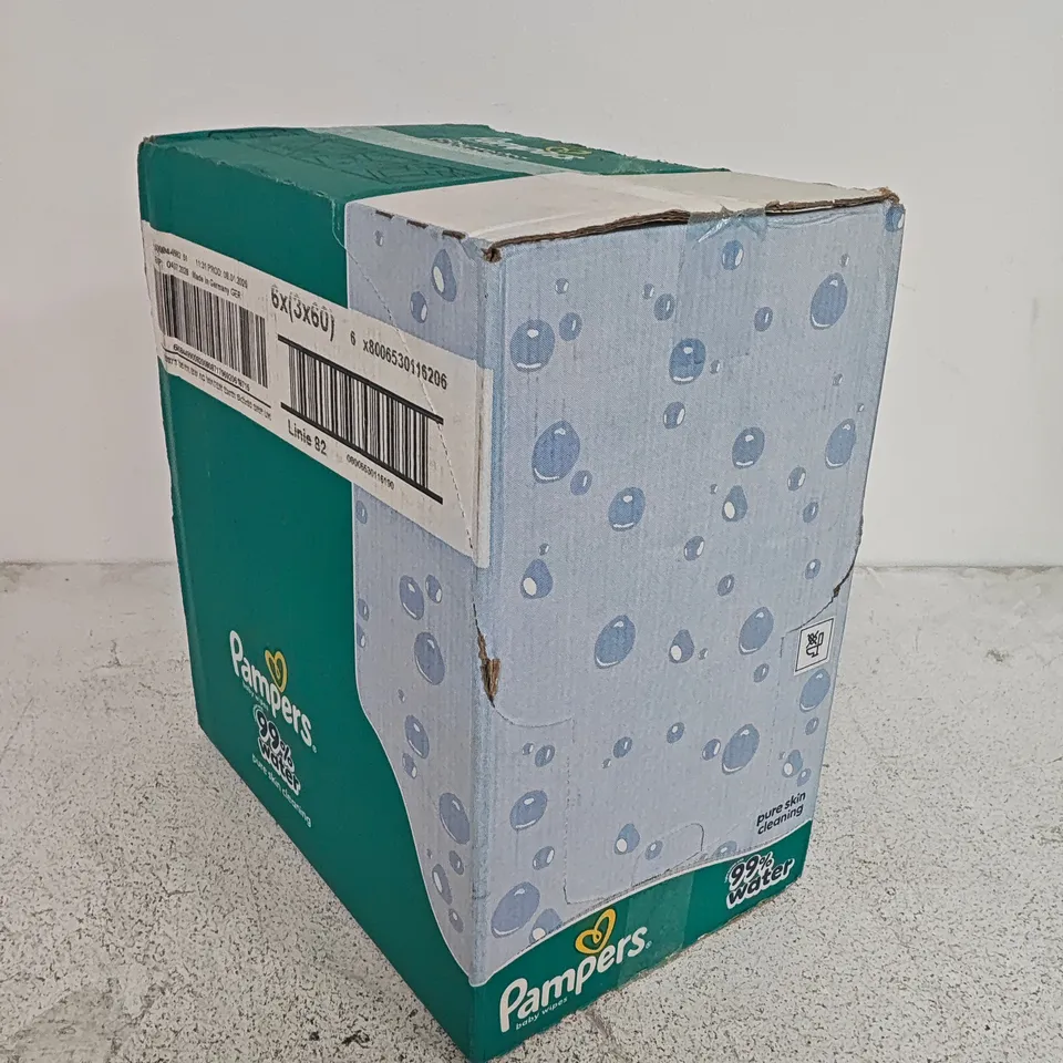 PAMPERS BABY WIP MULTIPACK - 6X(3X60)