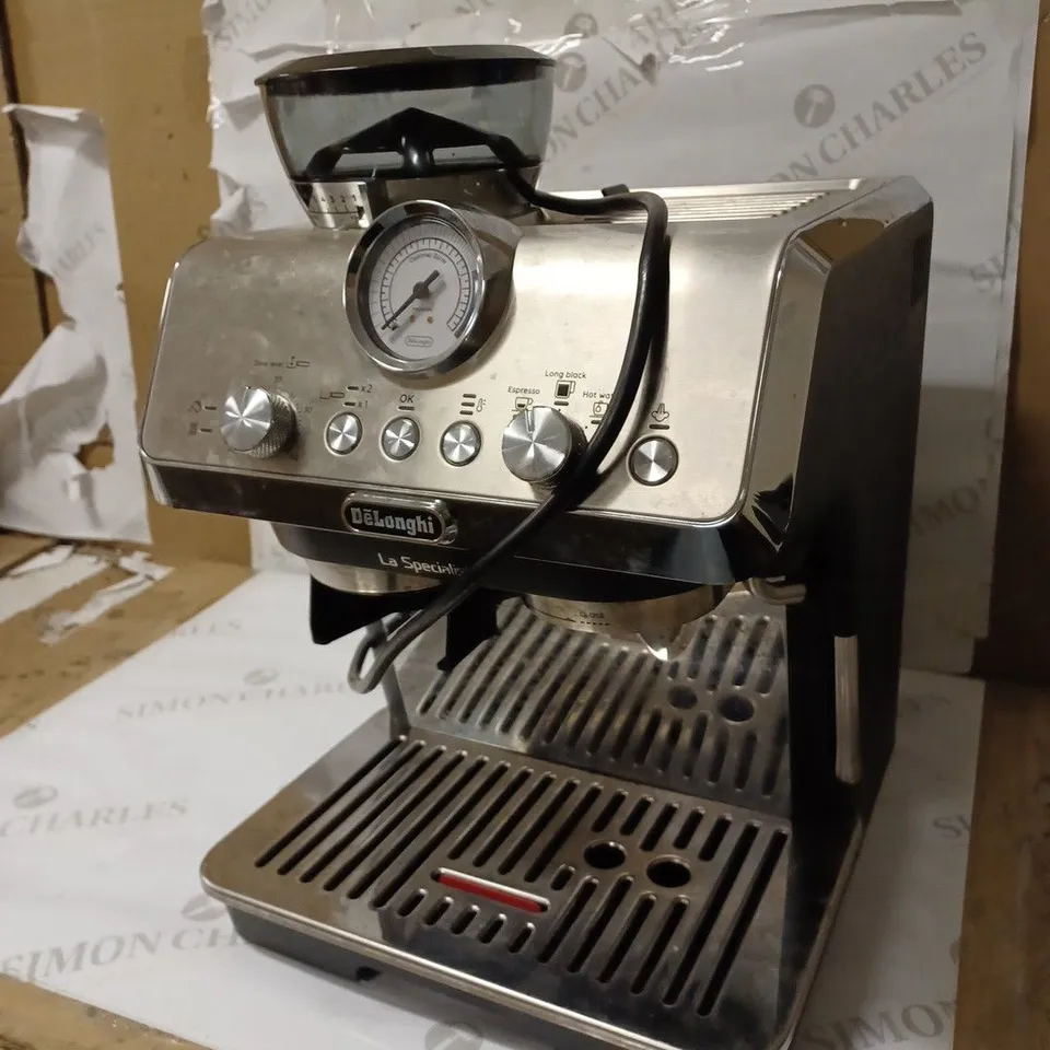 DE'LONGHI LA SPECIALISTA, BARISTA PUMP ESPRESSO MACHINE, BEAN TO CUP COFFEE AND CAPPUCCINO MAKER