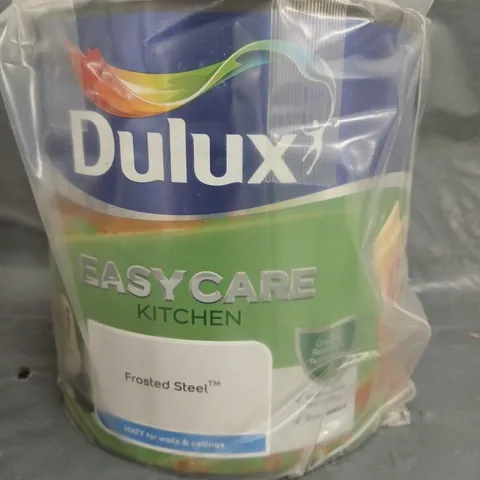 DULUX EASYCARE KITCHEN PAINT - FROSTED STEEL - 2.5L - COLLECTION ONLY