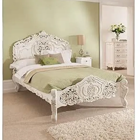 BRAND NEW BOXED HOMESDIRECT 365 ROCOCO SINGLE BEDFRAME(4 BOXES)