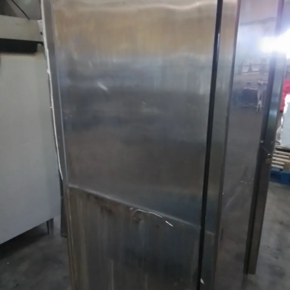 COMMERCIAL STAINLESS DOUBLE DOOR FRIDGE