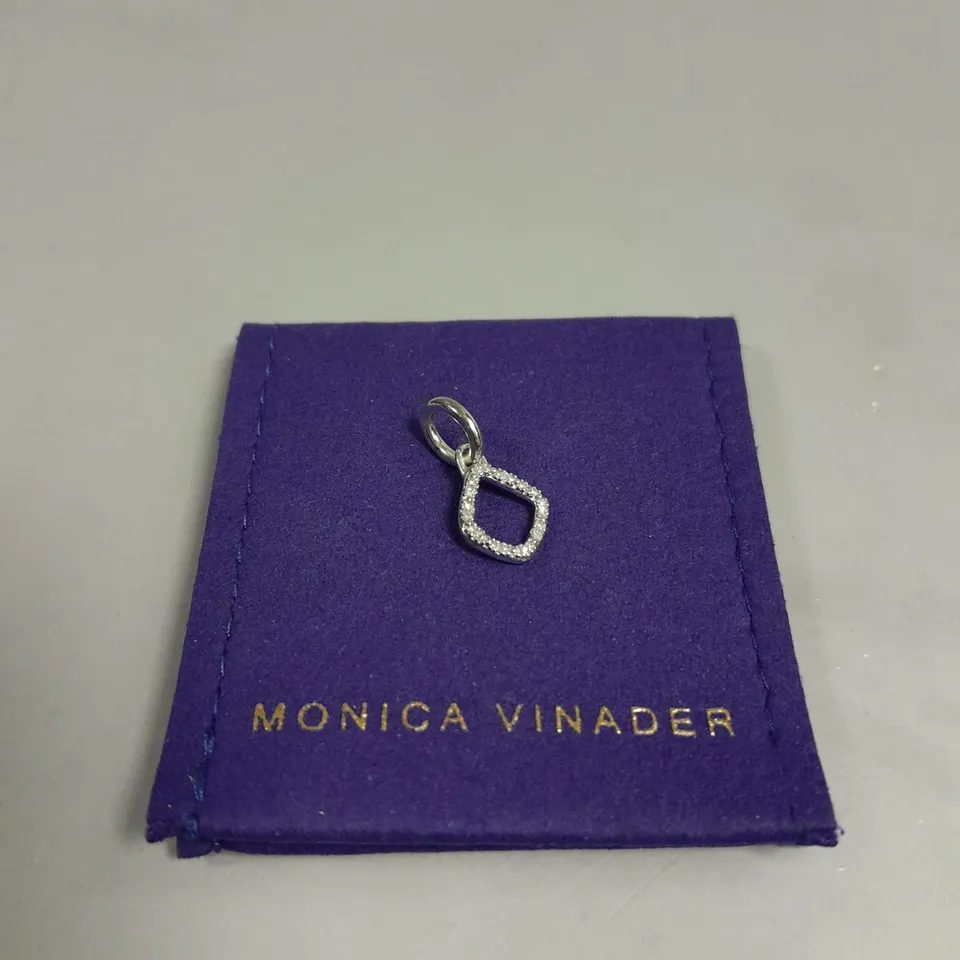 MONICA VINADER RIVA MINI KITE DIAMOND PENDANT CHARM
