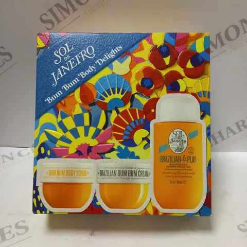 BOXED SOL DE JANEIRO BUM BUM BODY DELIGHTS SET