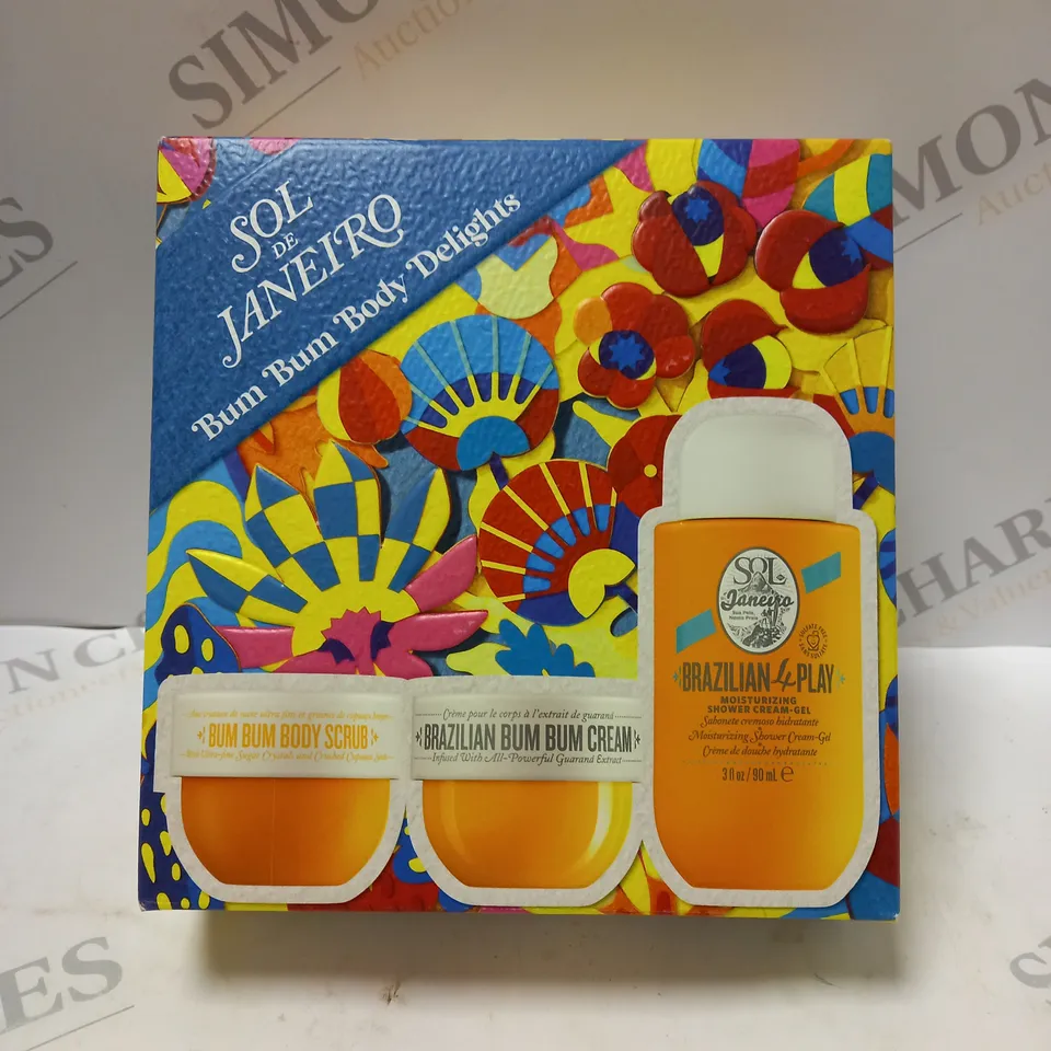 BOXED SOL DE JANEIRO BUM BUM BODY DELIGHTS SET 