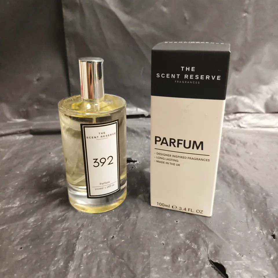 THE SCENT RESERVE FRAGRANCES PARFUM 392 - 100ML, BOXED