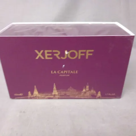 BOXED XERJOFF LA CAPITALE PARFUM 50ML