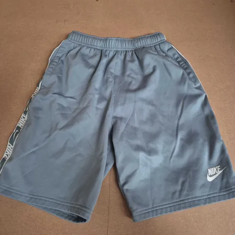 NIKE SIDE STRIPE SHORTS IN BLUE - XL