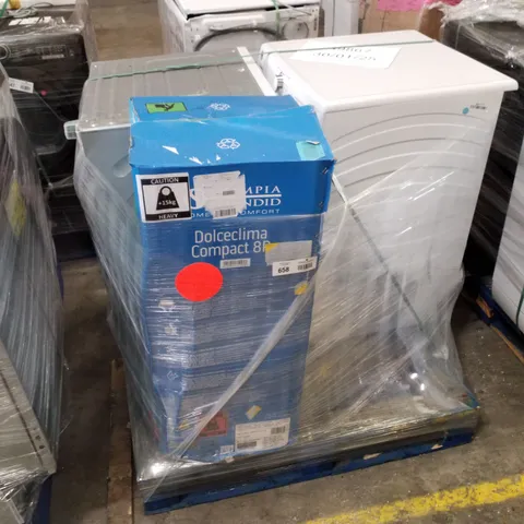 PALLET OF APPROXIMATELY 3 UNPROCESSED RAW RETURN WHITE GOODS TO INCLUDE