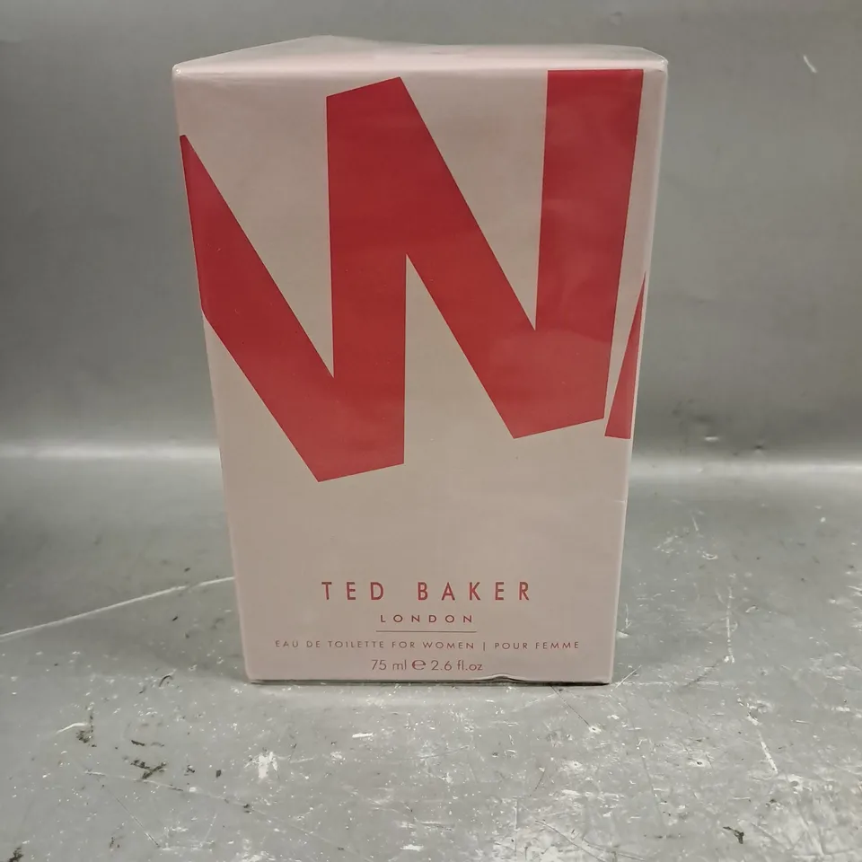 BOXED AND SEALED W TED BAKER EAU DE TOILETTE 75ML