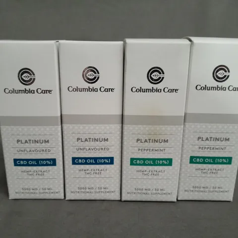 LOT OF APPROXIMATELY 100 COLUMBIA CARE 30ML CBD OILS